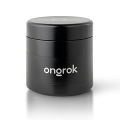 ONGROK 4-Piece EZ Grinder in black with the ongrok wordmark