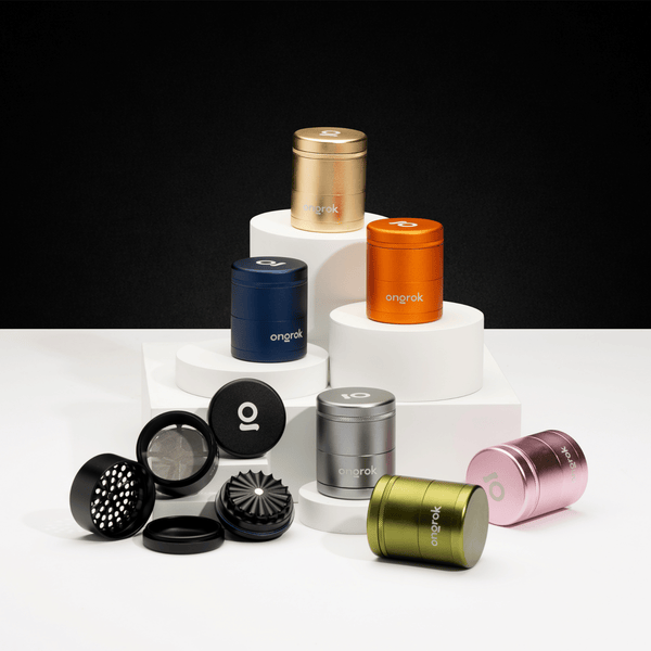Mini 5 Piece, Flower Petal Toothless Grinder (2.2 inch)