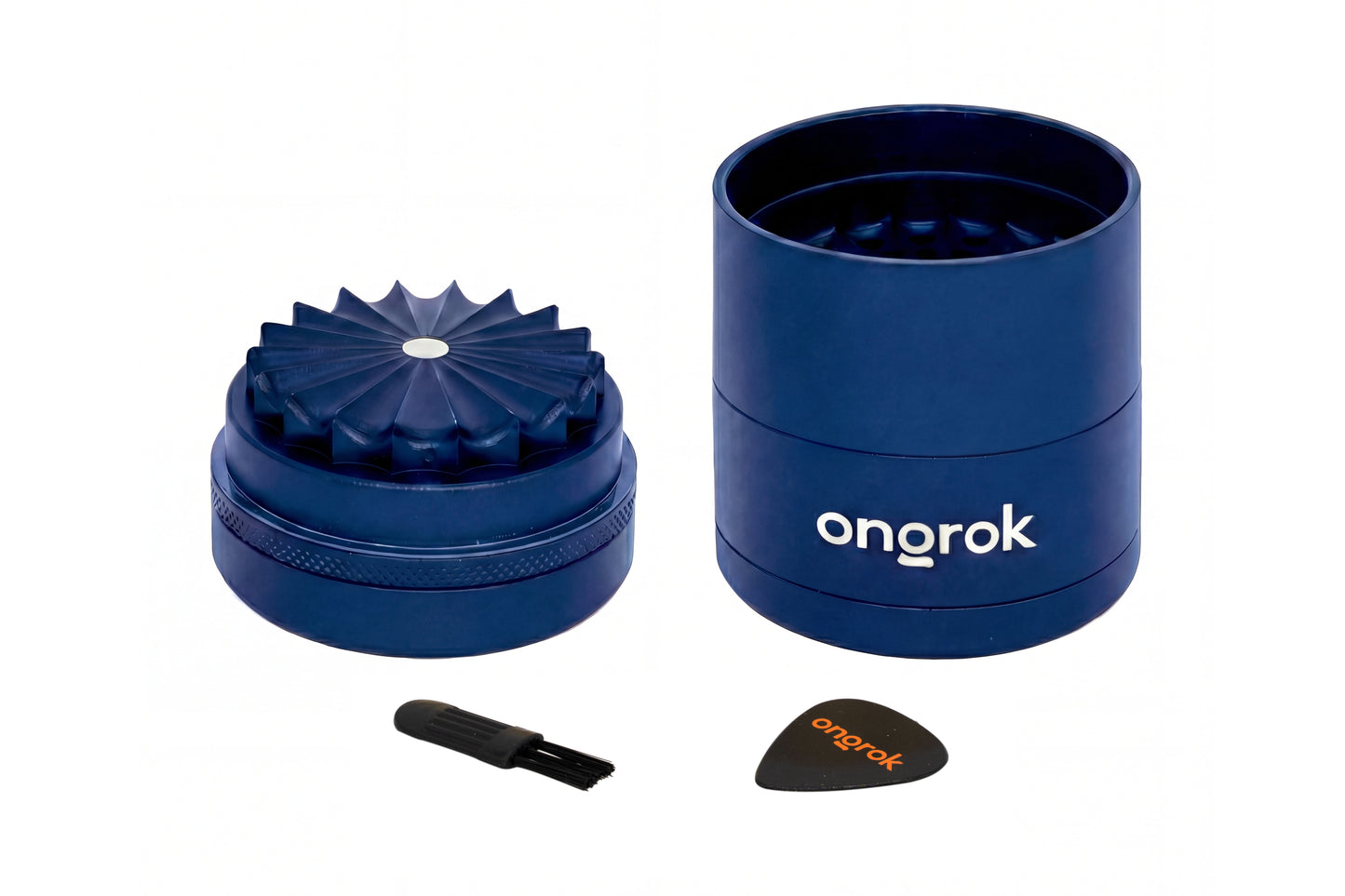 Mini 5 Piece, Flower Petal Toothless Grinder (2.2 inch)