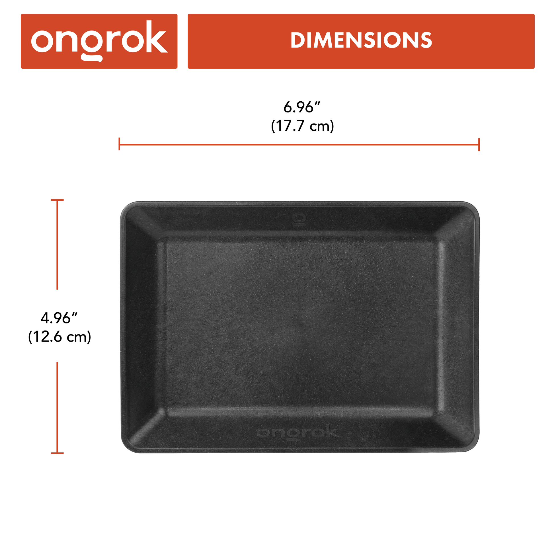 Plant-Based Tray Size by ONGROK