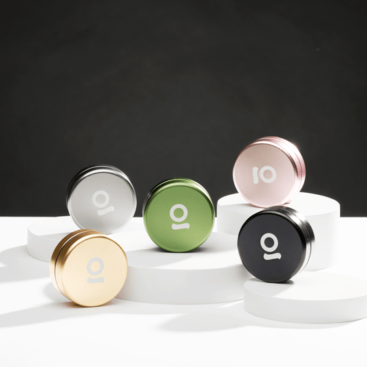 Metal Storage Pucks in 5 metallic colours by ONGROK